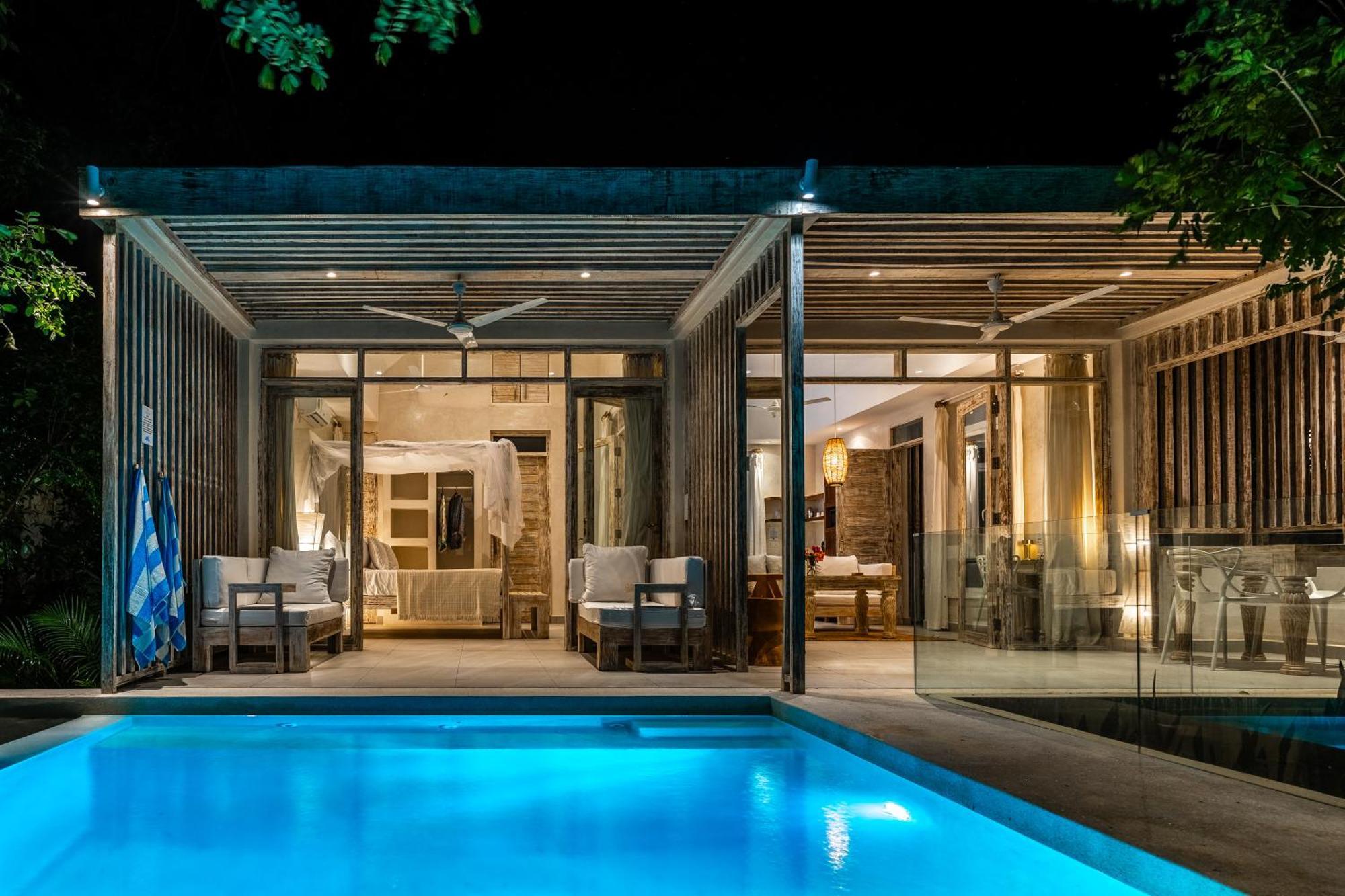 Saffron Villas เดียนีบีช ภายนอก รูปภาพ